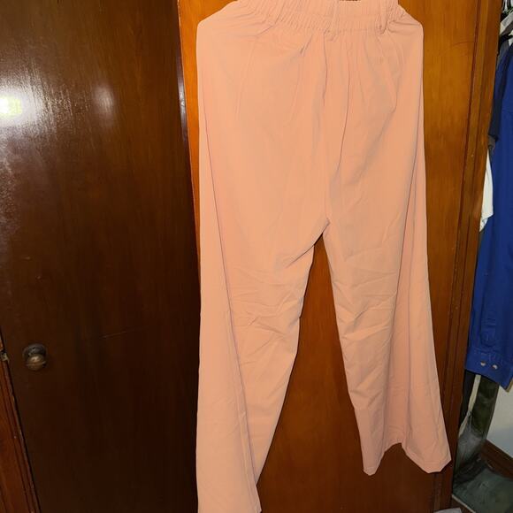 Daceslon Womens Wide Leg Pants Pleated Size Small New With Tags Elastic Back - Picture 8 of 8